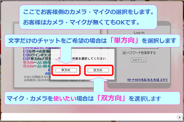 ライブチャット鑑定