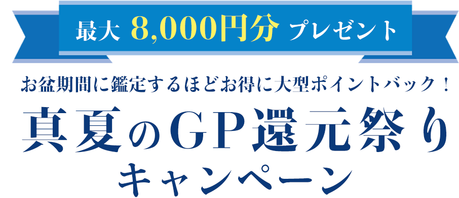 真夏のGP還元祭りキャンペーン